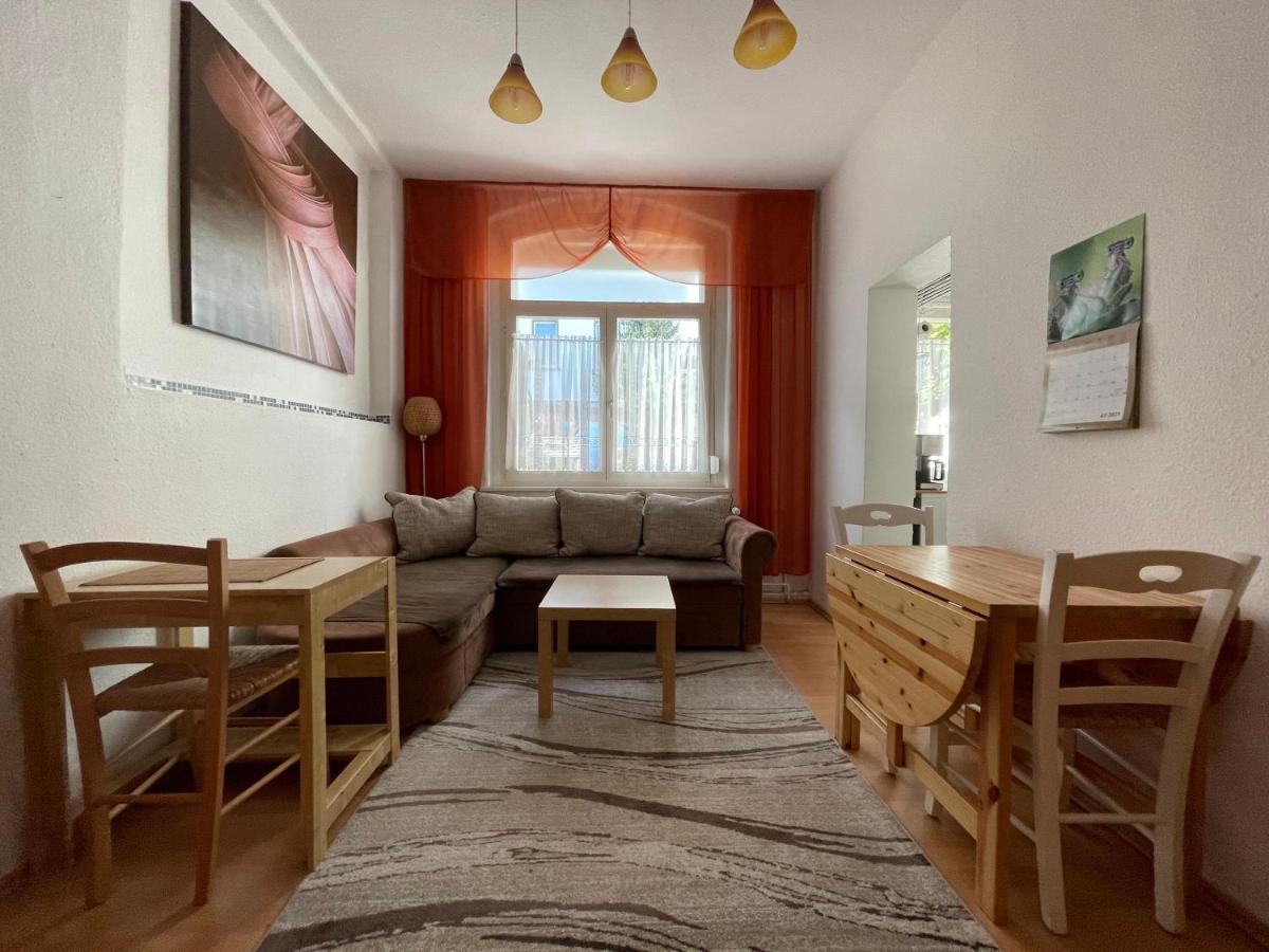 2-Raum Ferienwohnung In Connewitz Lipsia Esterno foto